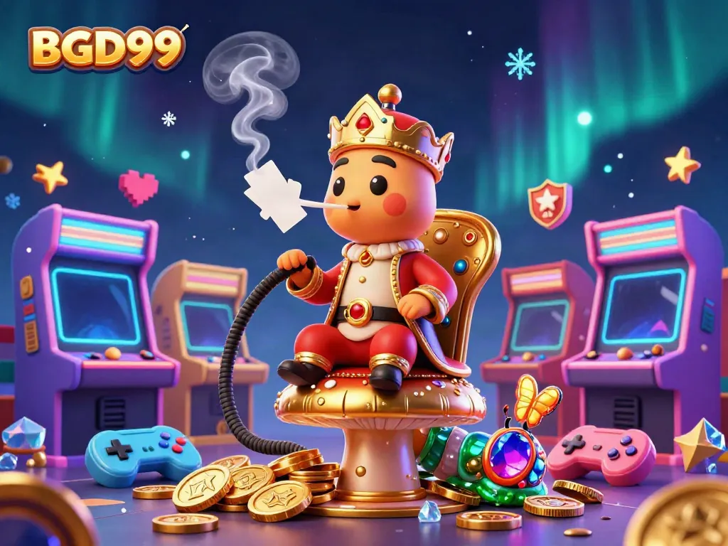 Experience BGD99 with an immersive casino scene blending classic gaming and vibrant characters.