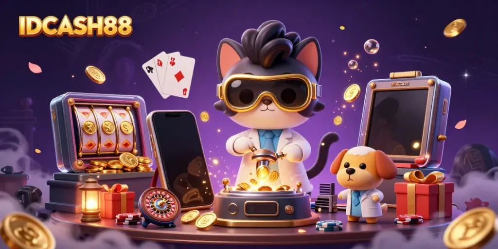 Experience the exciting world of IDCASH88 with vivid graphics and interactive gaming elements.