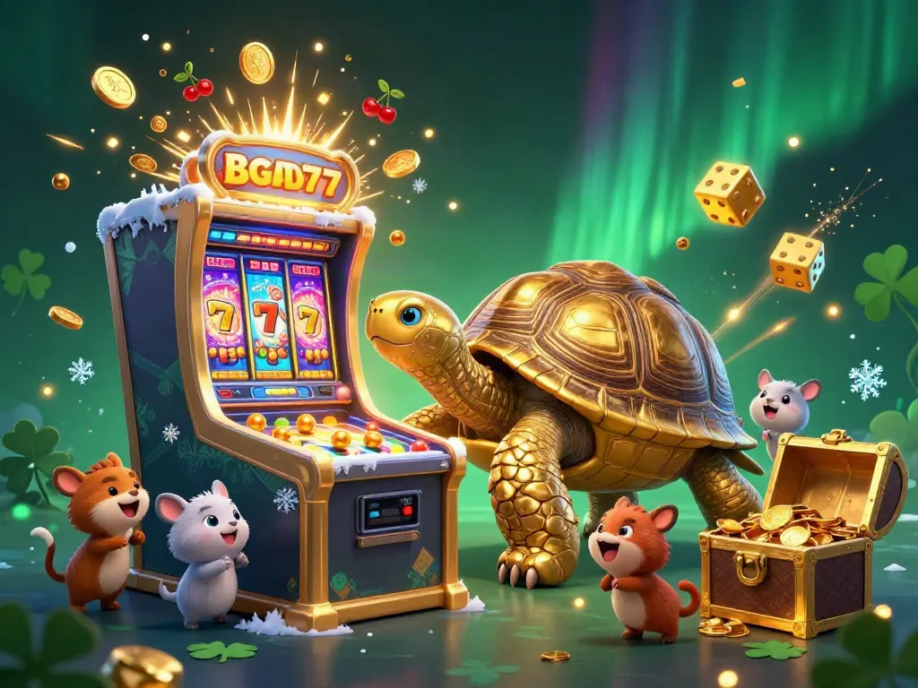 Experience the joy of BGD77 gaming with animated characters and rich casino visuals.
