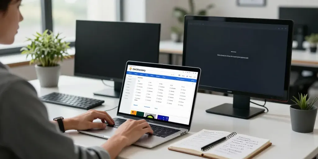 Discover 최신주소 efficiently at a modern workspace with organized links.