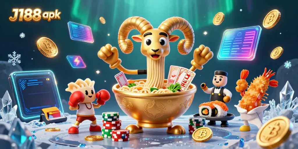 Experience thrilling games with J188 apk featuring vibrant characters and dynamic casino elements.