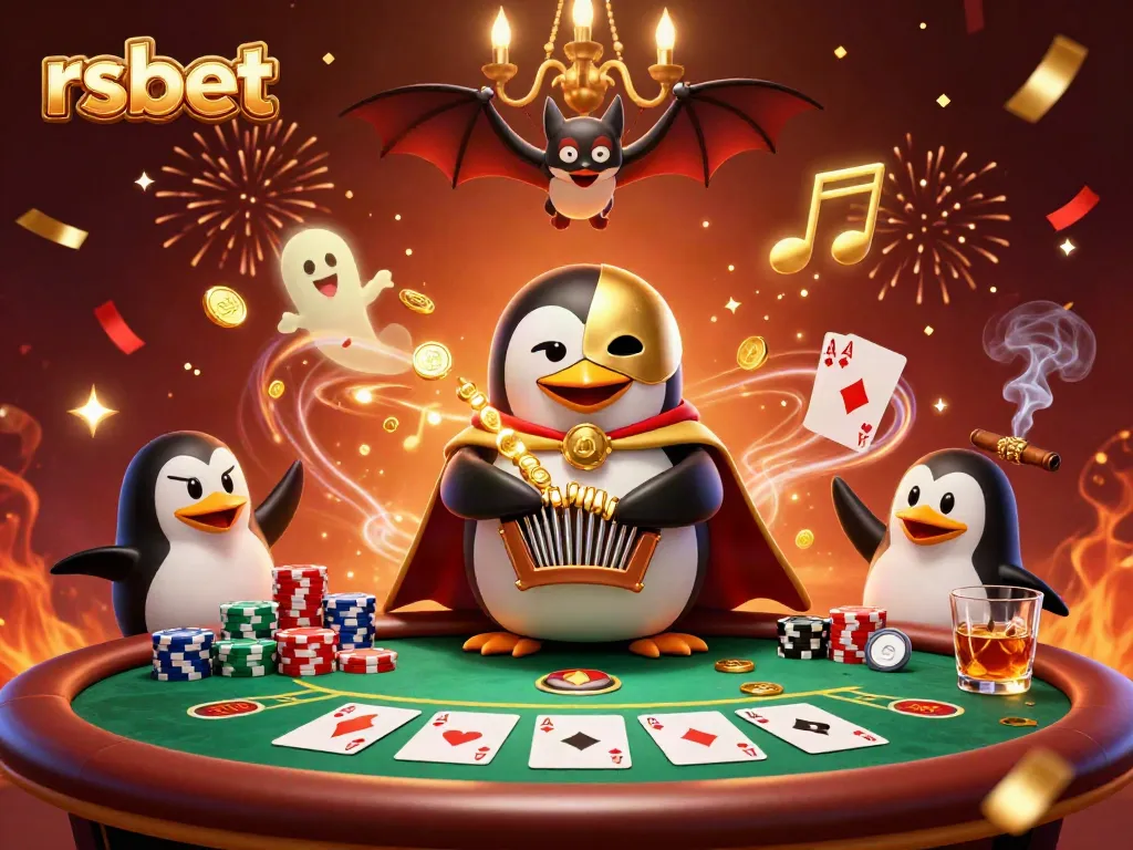 Experience thrilling gameplay with Rsbet: a vibrant casino scene bursting with action.
