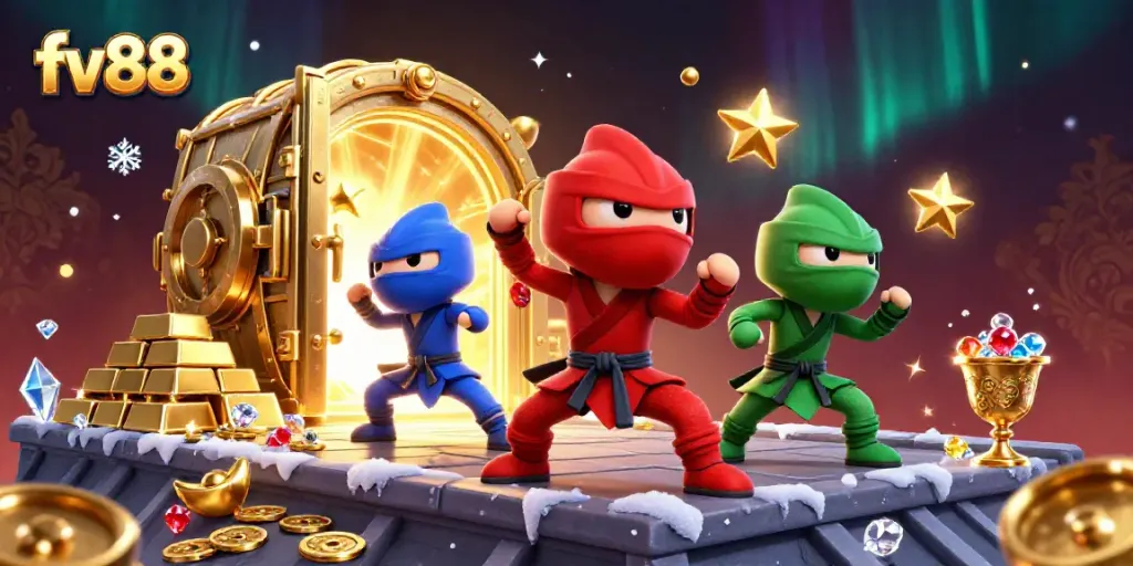 fv88 - Experience thrilling online gaming with a dynamic chameleon team and treasure visual